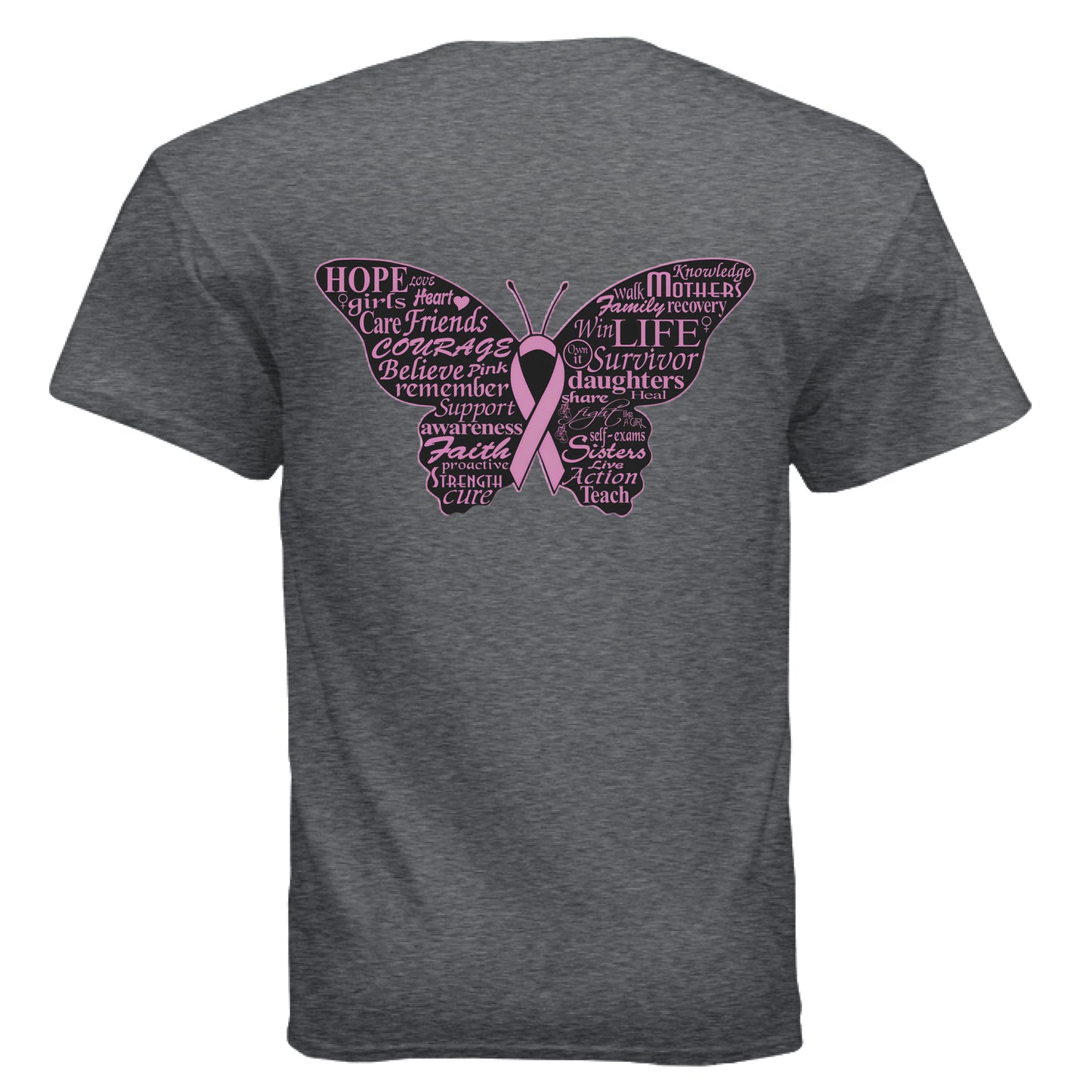 DARK HEATHER - BACK