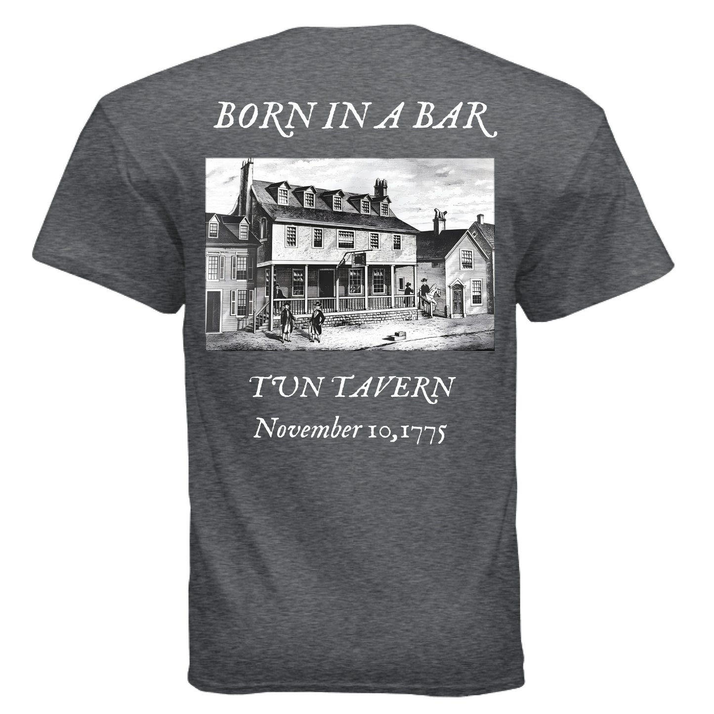 DARK HEATHER - BACK