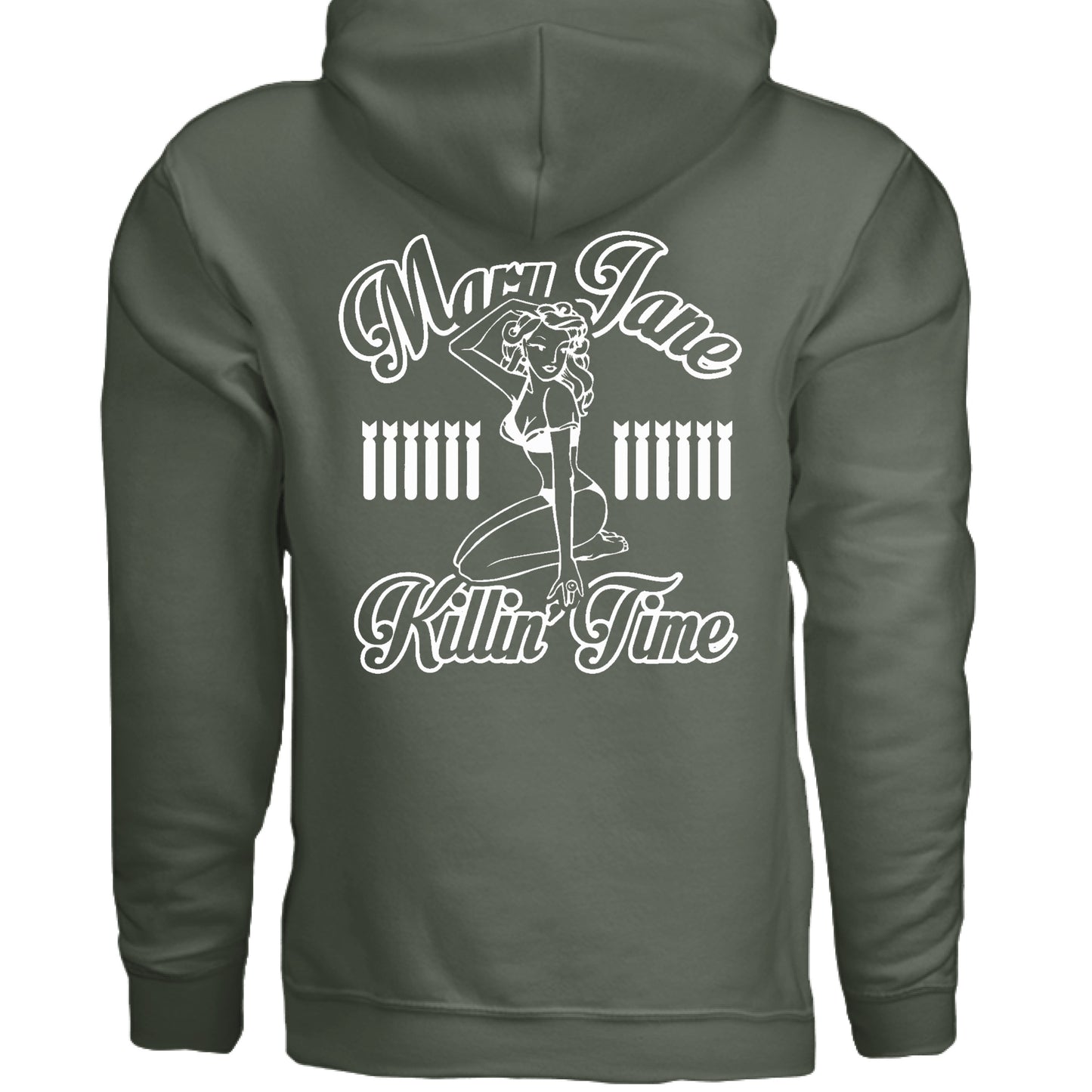 MILITARY GREEN - BACK