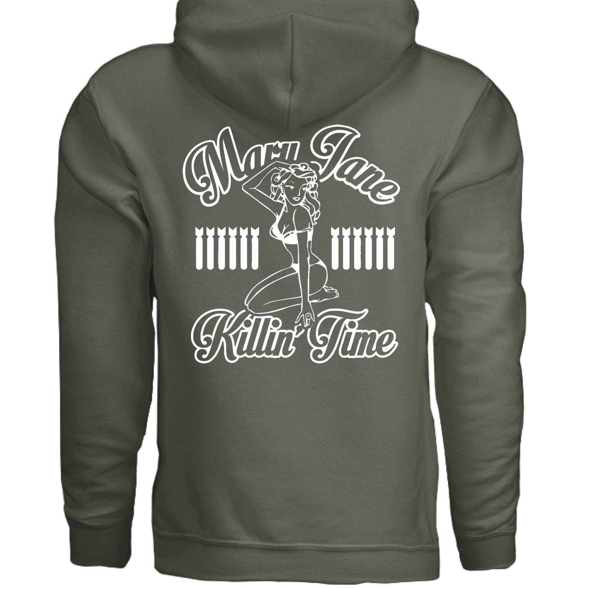 MILITARY GREEN - BACK