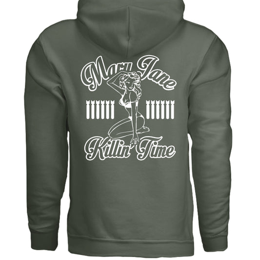 MILITARY GREEN - BACK