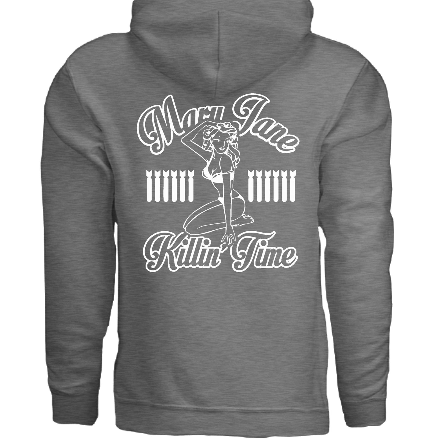 GRAPHITE HEATHER - BACK