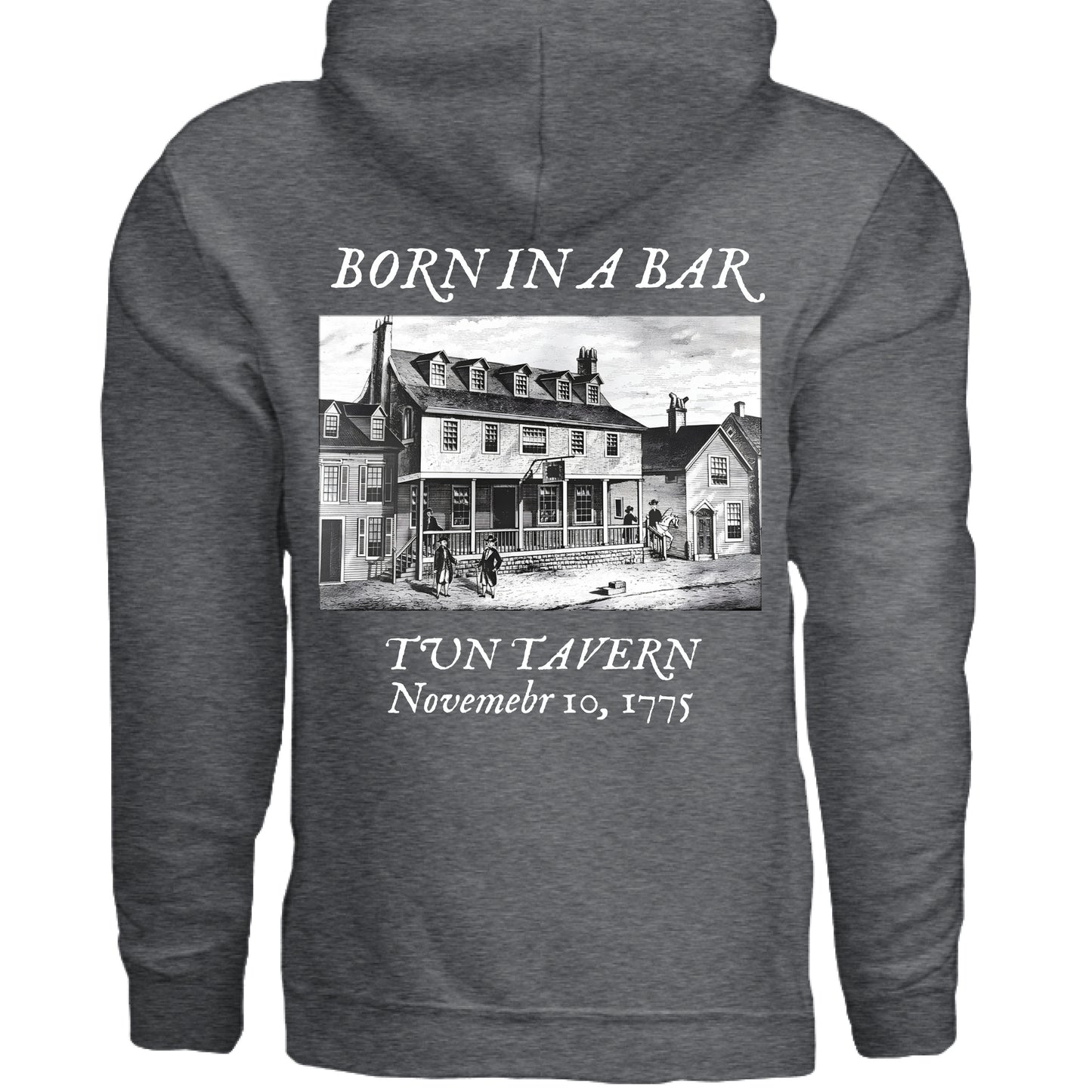 DARK HEATHER - BACK