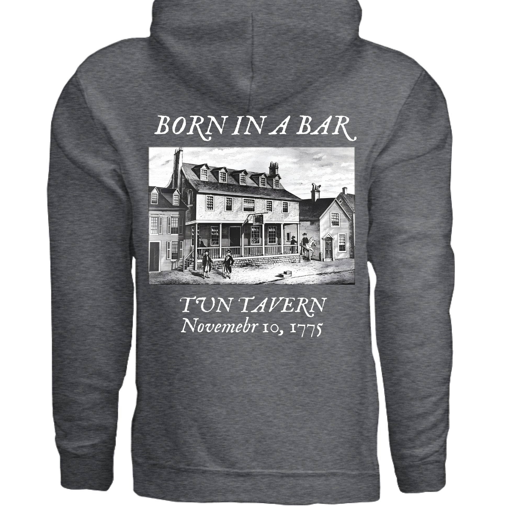 DARK HEATHER - BACK