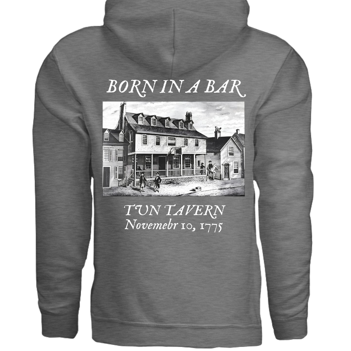 GRAPHITE HEATHER - BACK