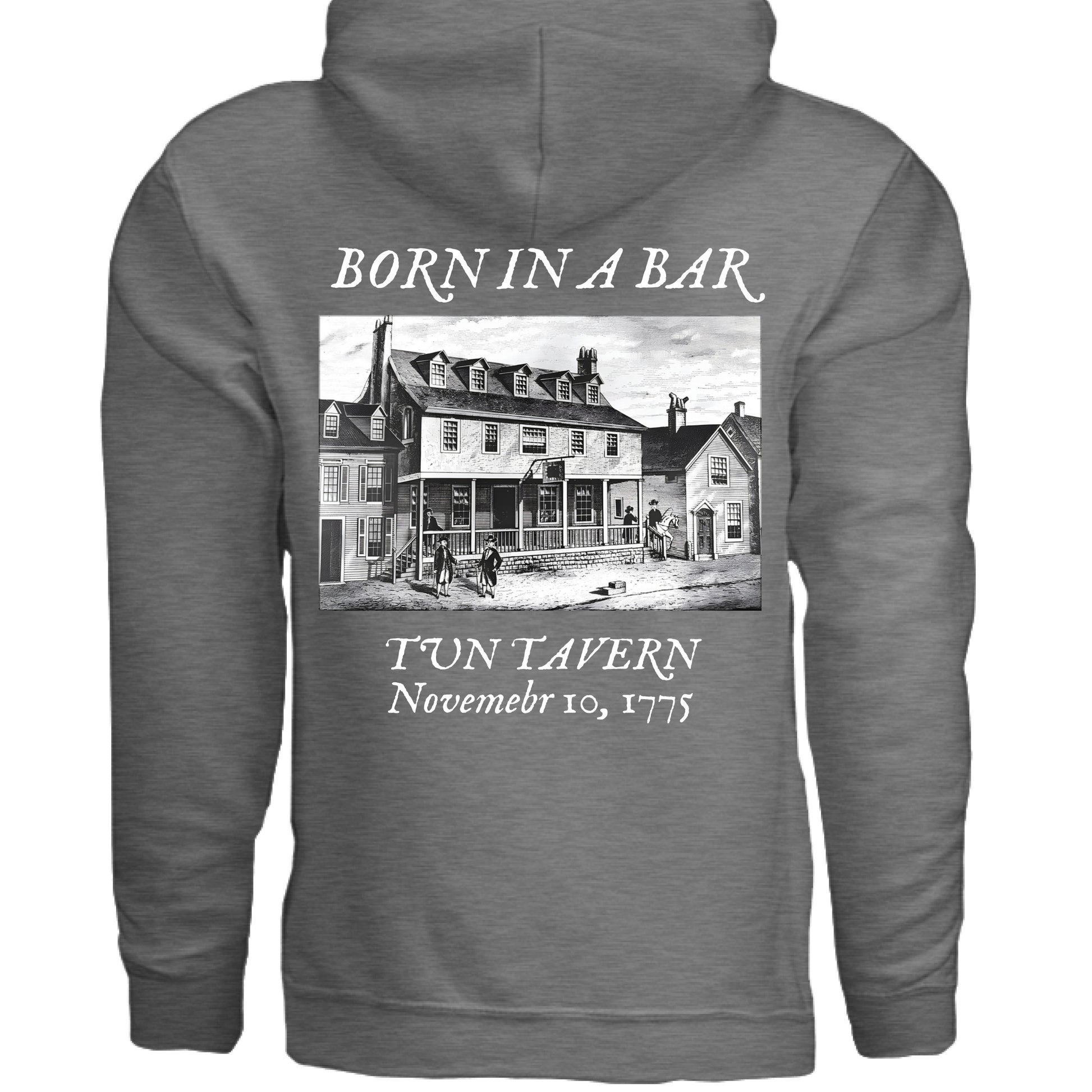 GRAPHITE HEATHER - BACK