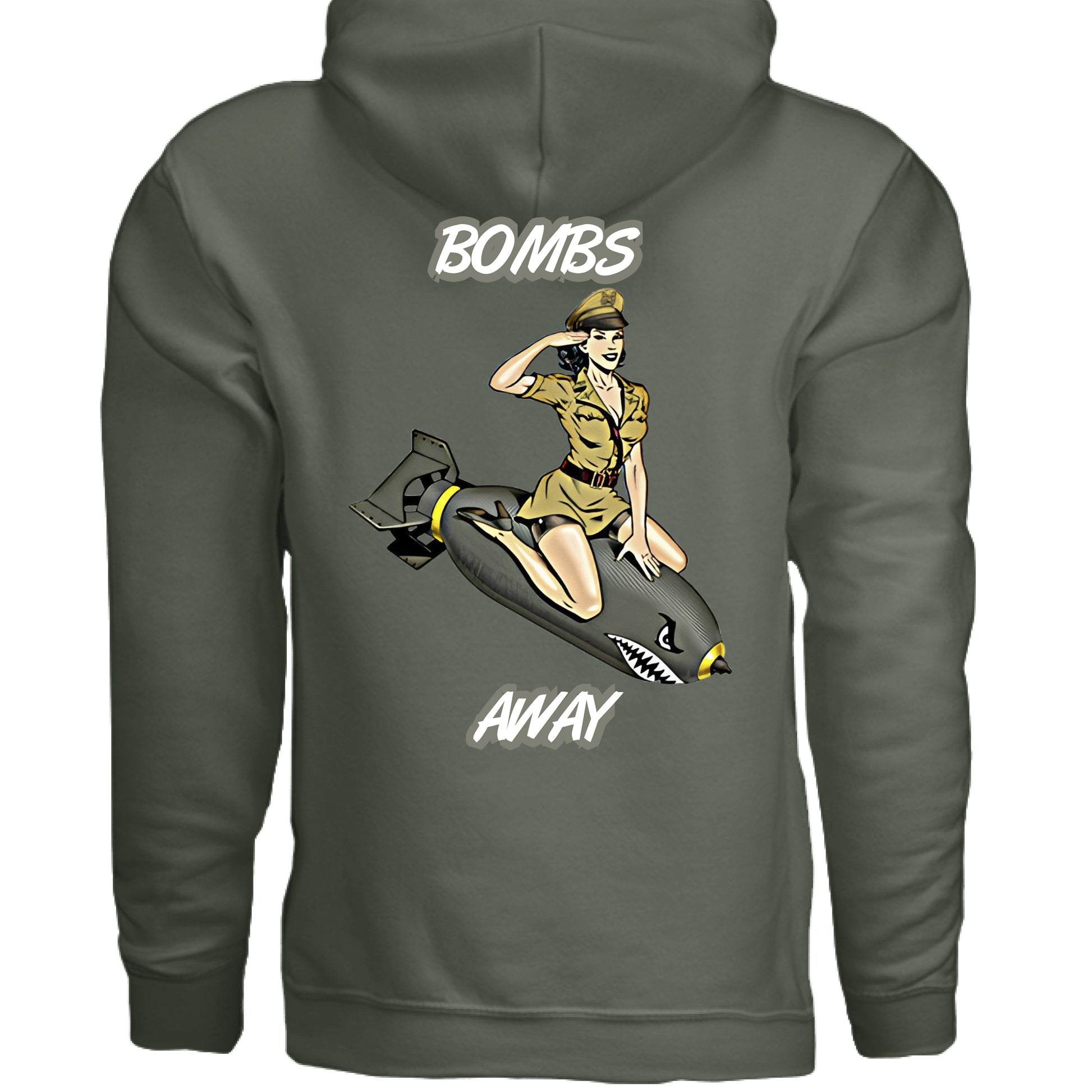 MILITARY GREEN - BACK