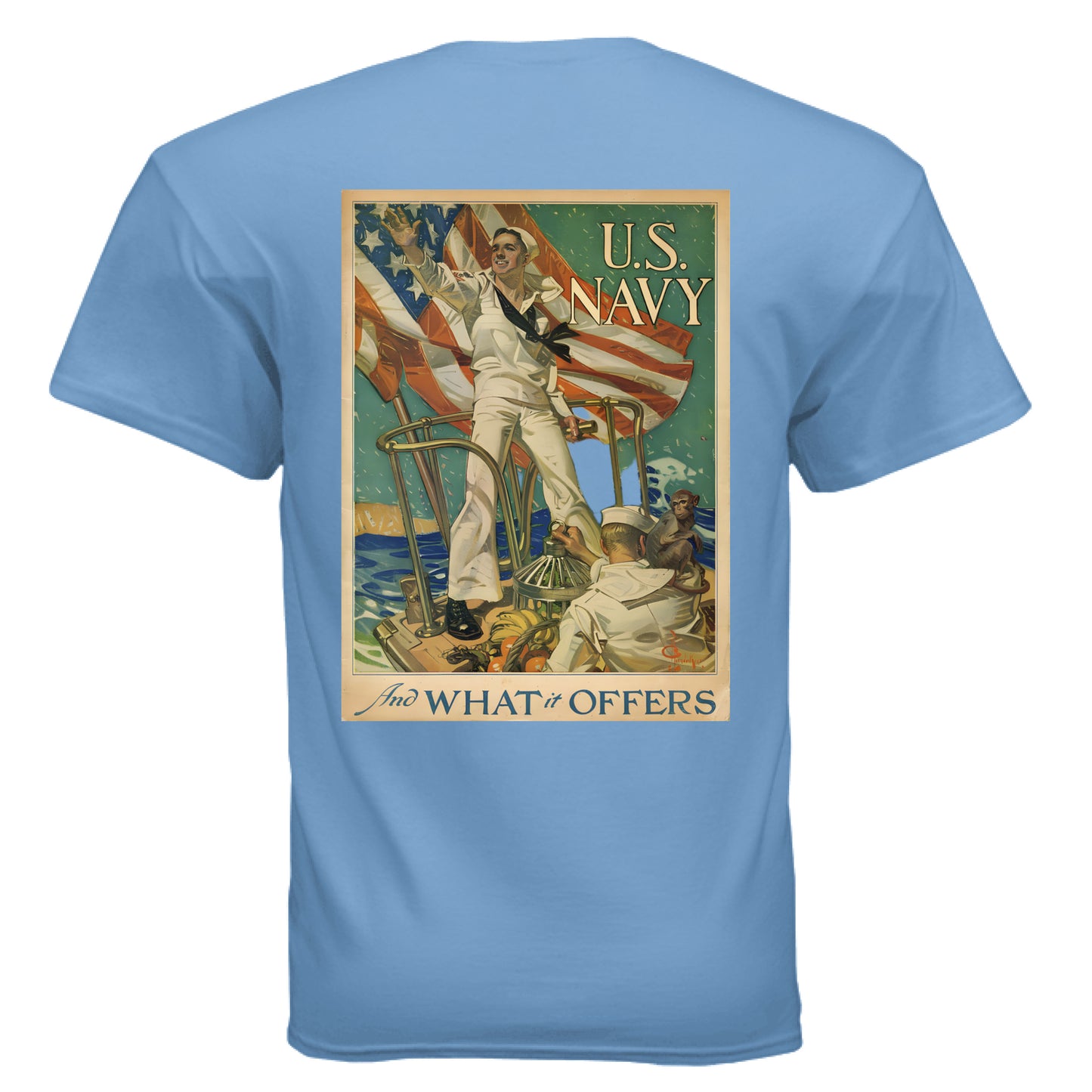 CAROLINA BLUE - BACK
