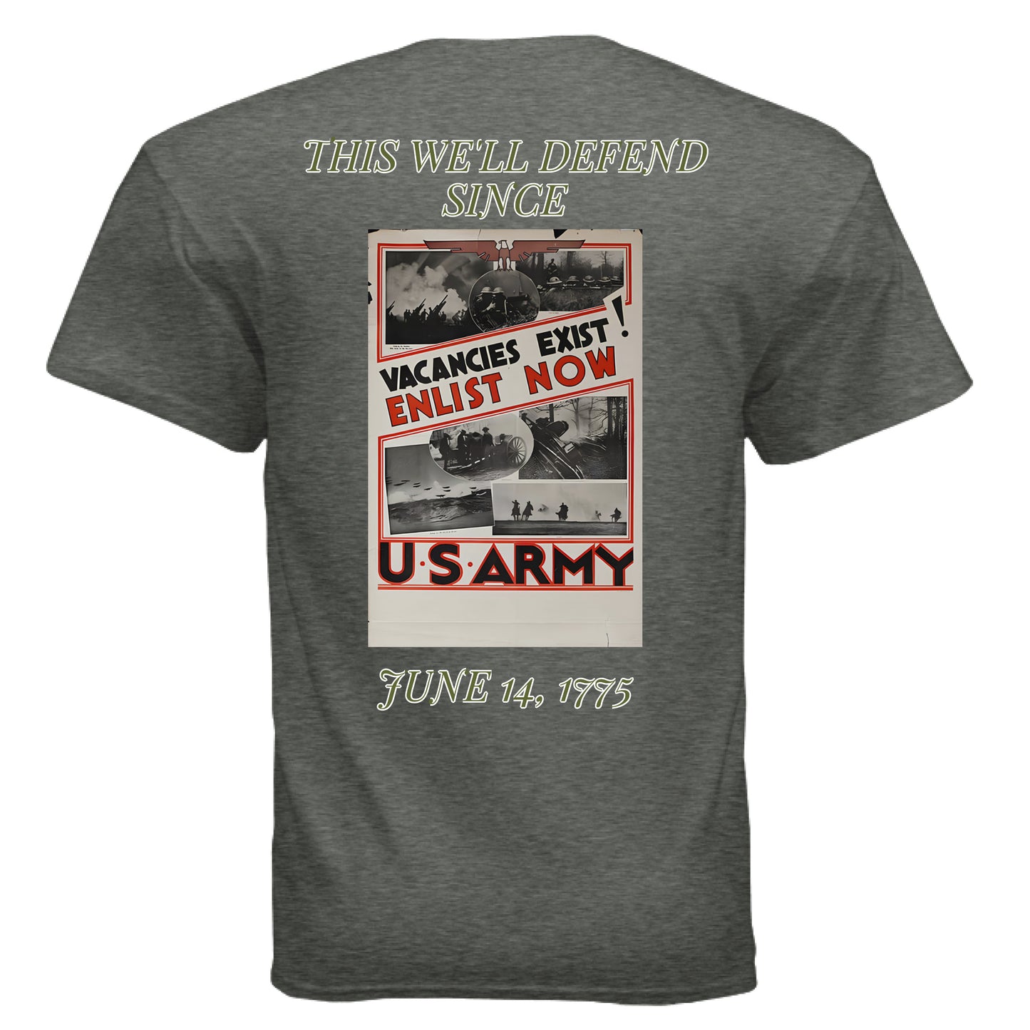 HEATHER MILITARY GREEN - BACK