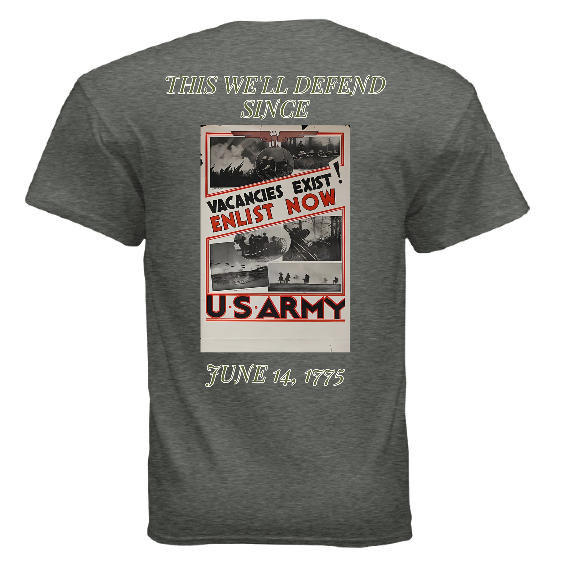 HEATHER MILITARY GREEN - BACK