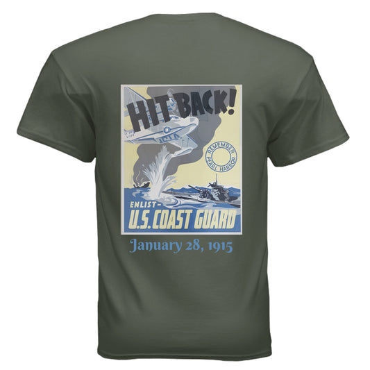 MILITARY GREEN - BACK
