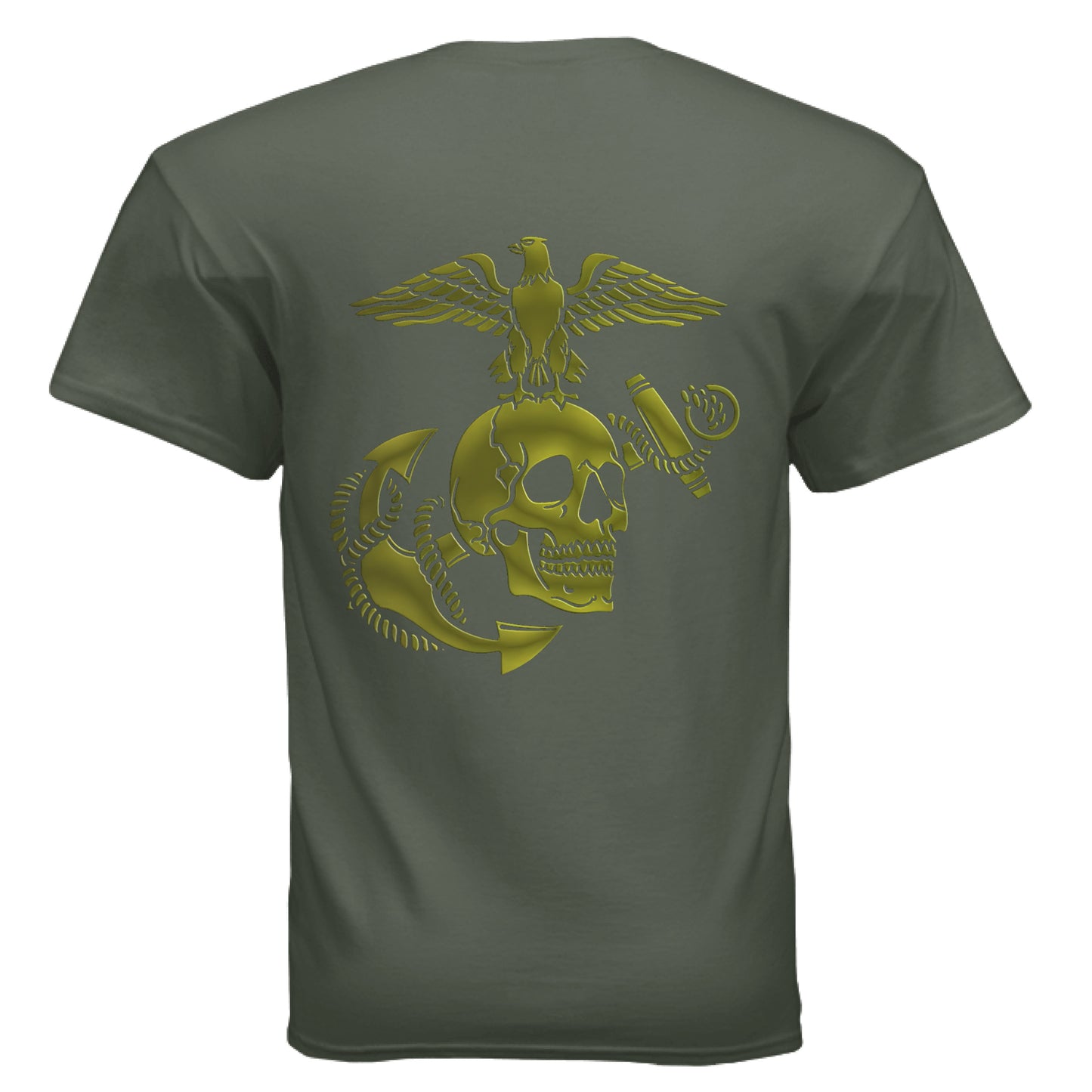 MILITARY GREEN - BACK