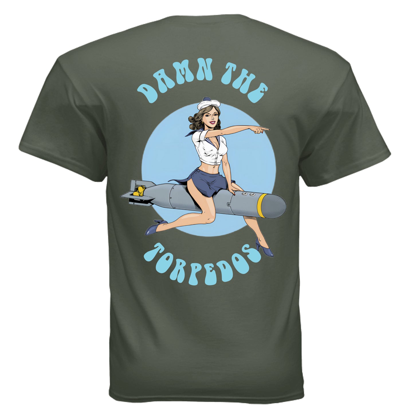 MILITARY GREEN - BACK