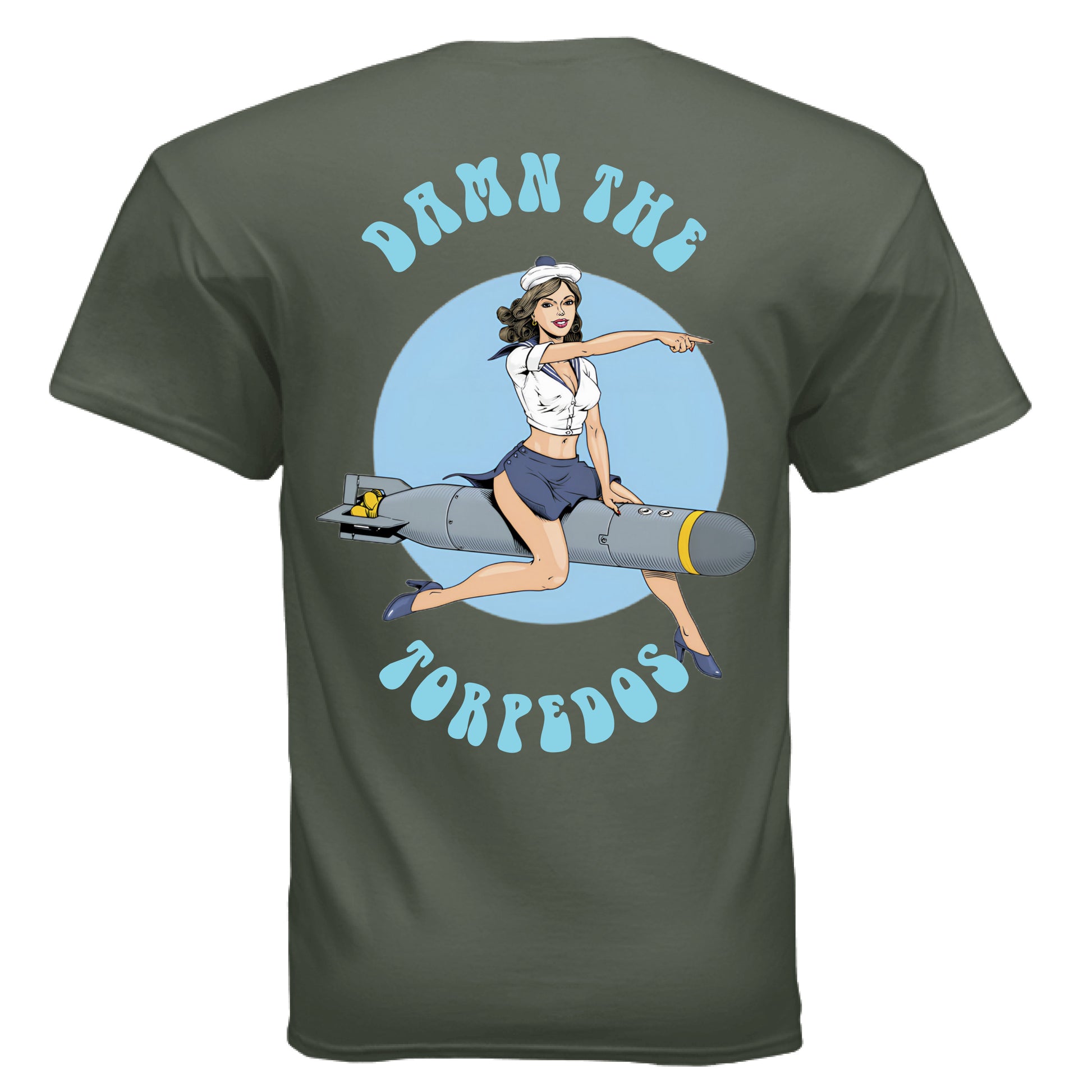 MILITARY GREEN - BACK