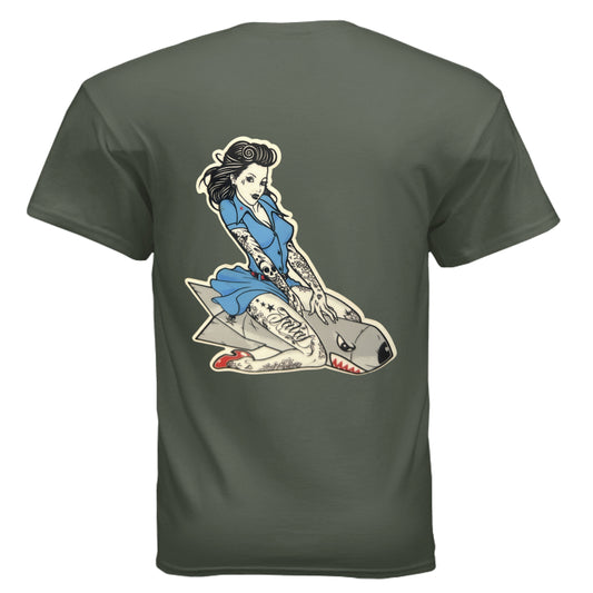 MILITARY GREEN - BACK