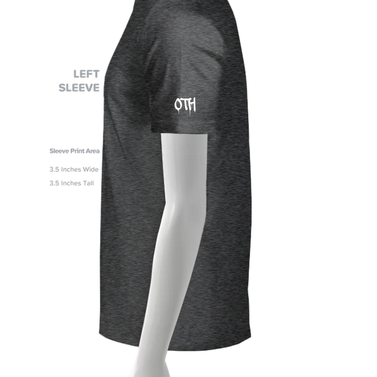 DARK HEATHER - G200 - SLEEVE_LEFT