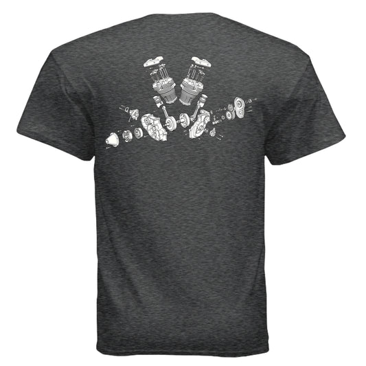 DARK HEATHER - G500 - BACK