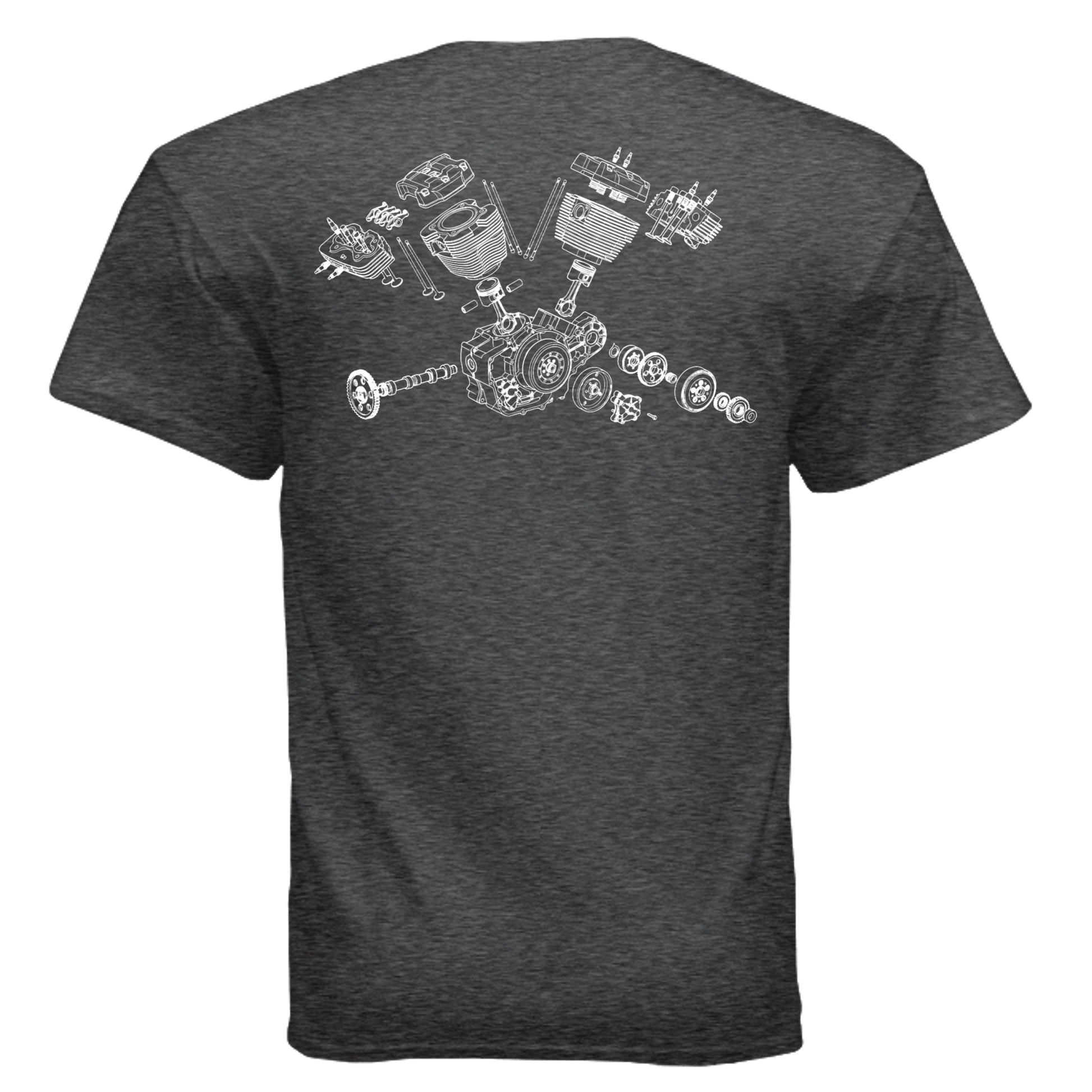 DARK HEATHER - G500 - BACK